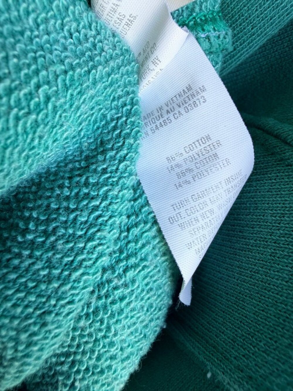 Aerie Long Sleeve Crew Neck "Some personal space" Green Sweatshirt Size XS. - Picture 4 of 8